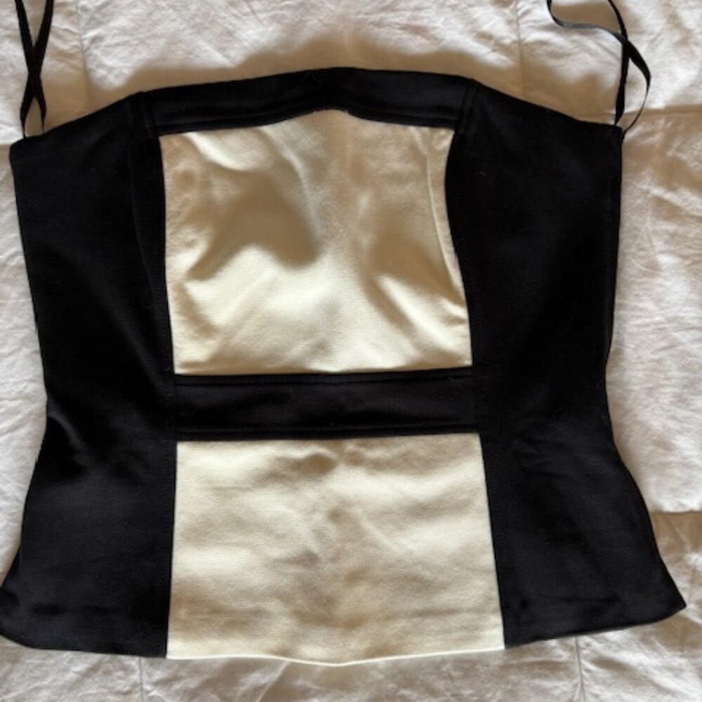 WHBM Sleeveless Peplum Top